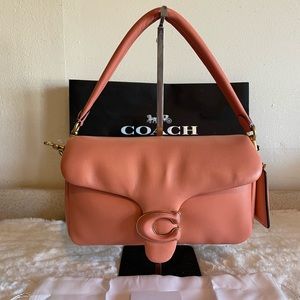 ❌Sold out❌ Coach Women's Orange 'tabby Pillow' Shoulder Bag 26
